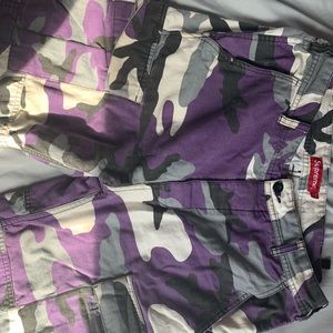 100% AUTHENTIC SUPREME CAMO CARGO PANTS